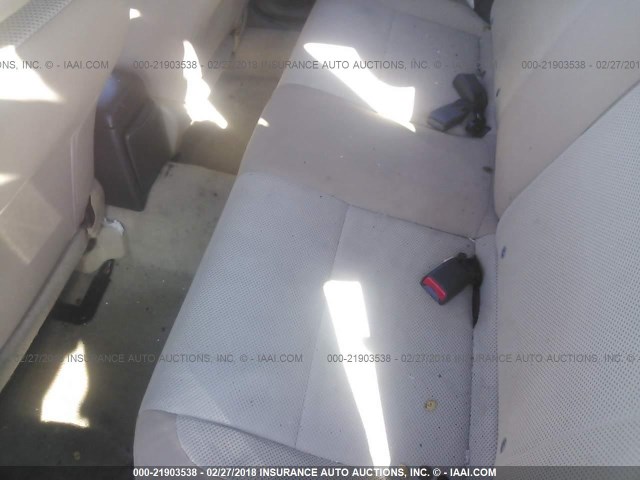 JF1GG686X6H810158 - 2006 SUBARU IMPREZA OUTBACK SPORT/OUTBACK SPC GRAY photo 8