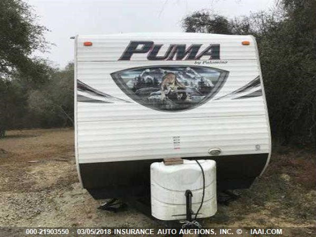 4X4TPUB26EP048299 - 2014 FOREST RIVER PALOMINO PUMA  白色 照片 2