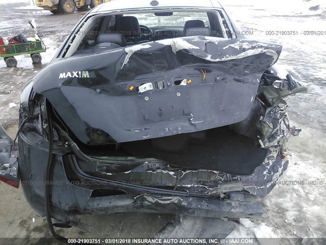 1N4AA51E19C823594 - 2009 NISSAN MAXIMA S/SV BLACK photo 6