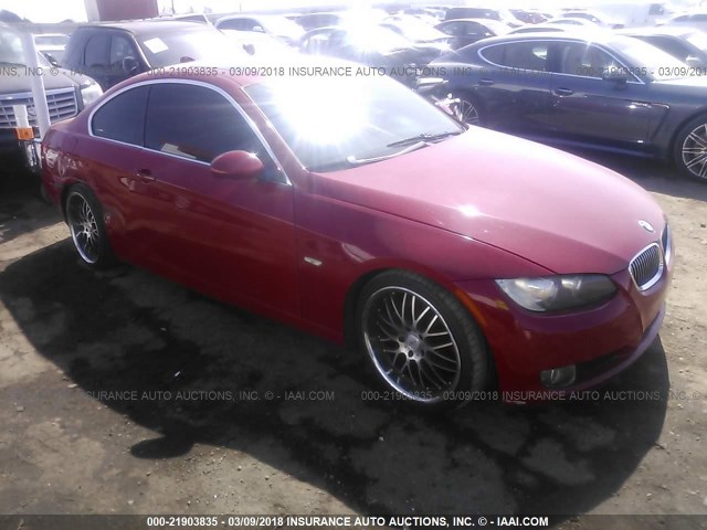 WBAWV13527PK48998 - 2007 BMW 328 I SULEV RED photo 1