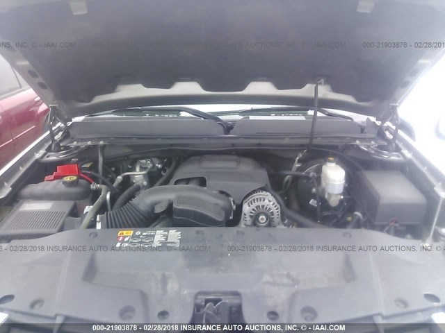 3GTP2VE79DG269661 - 2013 GMC SIERRA K1500 SLE GRAY photo 10