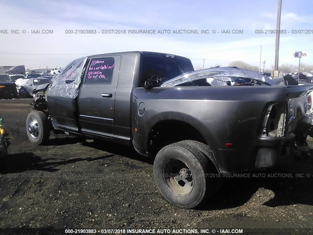 3C63RRLL4EG295076 - 2014 RAM 3500 SLT GRAY photo 3