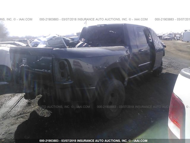 3C63RRLL4EG295076 - 2014 RAM 3500 SLT GRAY photo 4