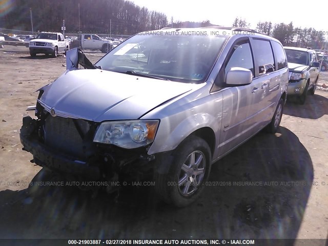 2A8HR54P38R719864 - 2008 CHRYSLER TOWN & COUNTRY TOURING SILVER photo 2