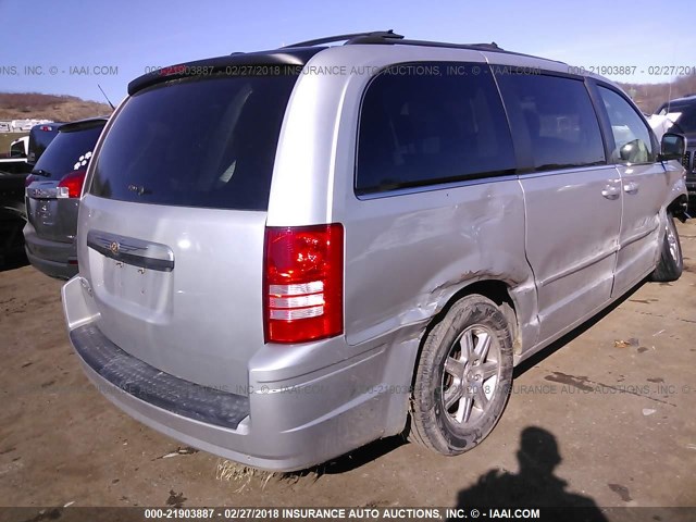 2A8HR54P38R719864 - 2008 CHRYSLER TOWN & COUNTRY TOURING SILVER photo 4