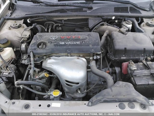 4T1BE32K75U983460 - 2005 TOYOTA CAMRY LE/XLE/SE CREAM photo 10