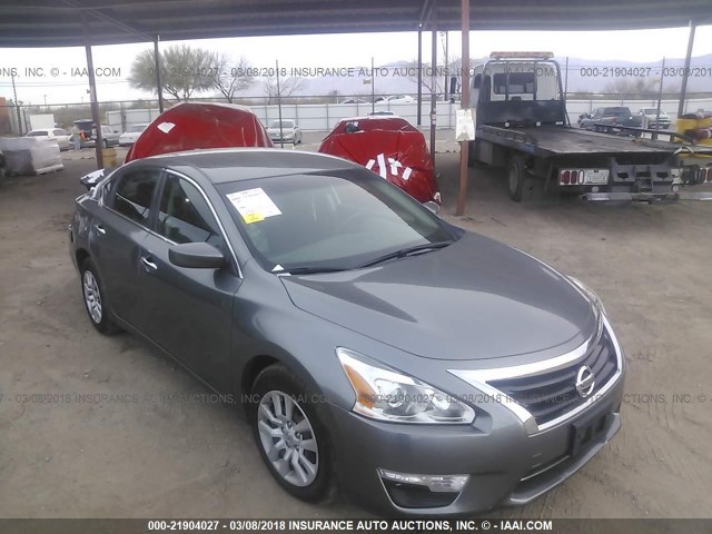 1N4AL3AP9FC445617 - 2015 NISSAN ALTIMA 2.5/S/SV/SL GRAY photo 1