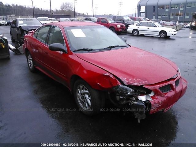 1G2NF52E03C330867 - 2003 PONTIAC GRAND AM SE1 RED photo 1