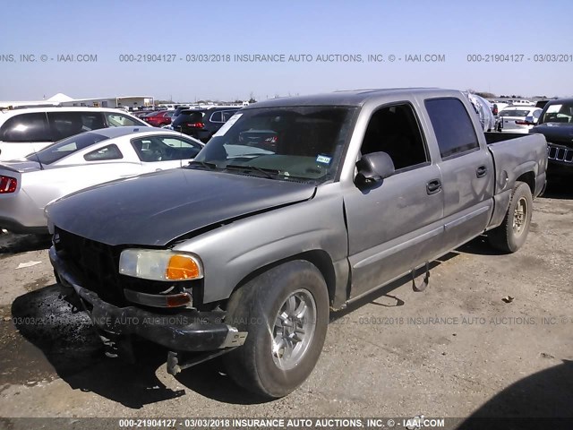 2GTEC13V461205988 - 2006 GMC NEW SIERRA C1500 GRAY photo 2