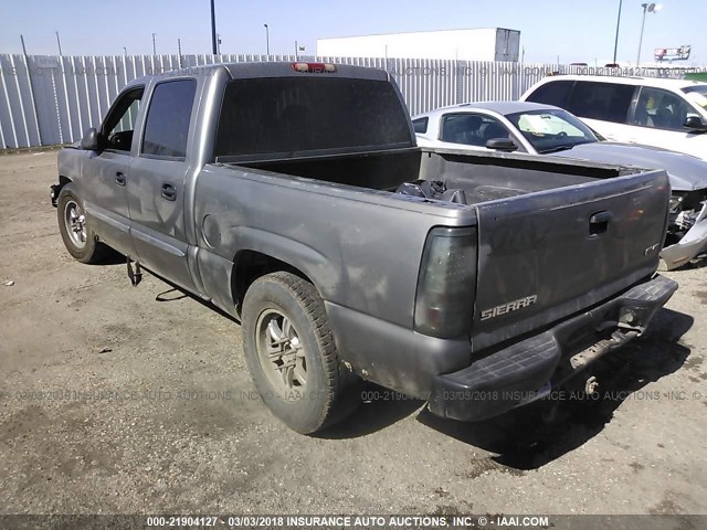 2GTEC13V461205988 - 2006 GMC NEW SIERRA C1500 GRAY photo 3