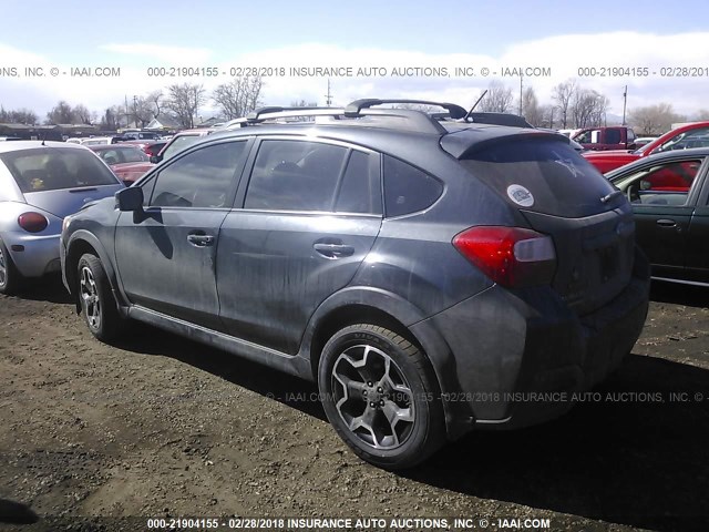 JF2GPACC4F8304076 - 2015 SUBARU XV CROSSTREK 2.0 PREMIUM BLACK photo 3