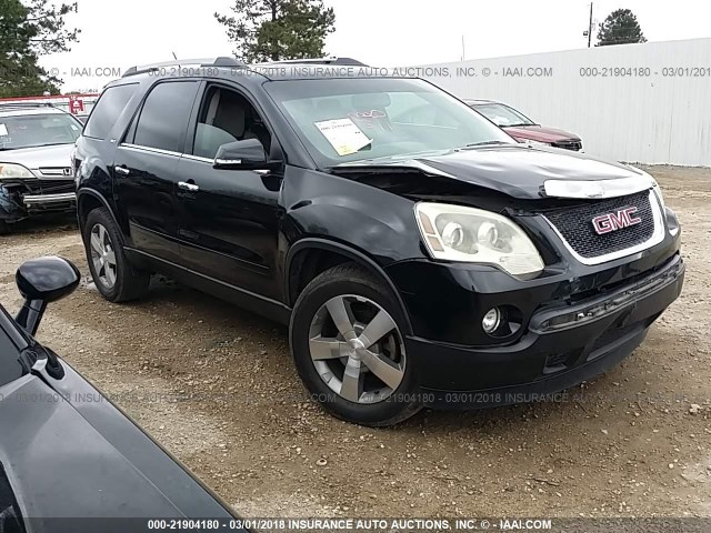 1GKKRREDXBJ217006 - 2011 GMC ACADIA SLT-1 Schwarz Foto 1