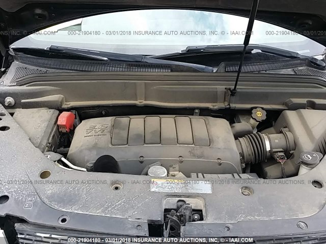 1GKKRREDXBJ217006 - 2011 GMC ACADIA SLT-1 Schwarz Foto 10