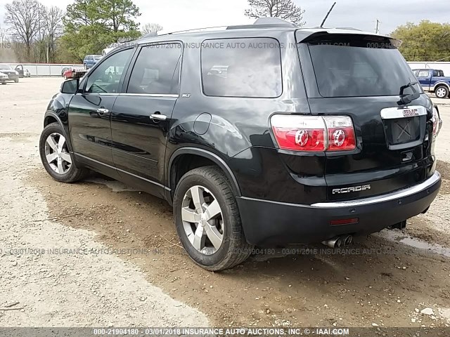 1GKKRREDXBJ217006 - 2011 GMC ACADIA SLT-1 Schwarz Foto 3