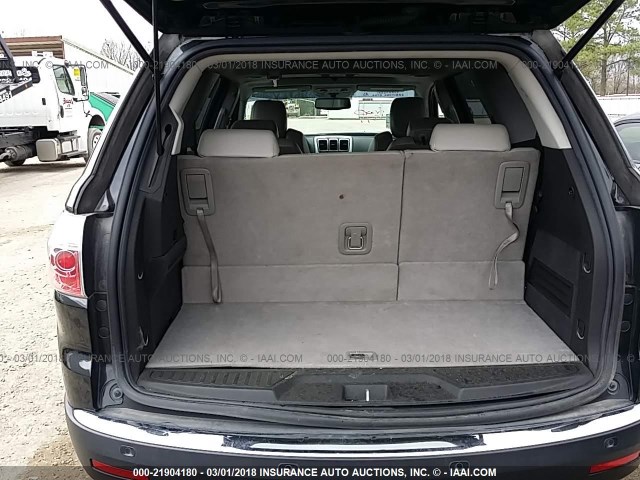 1GKKRREDXBJ217006 - 2011 GMC ACADIA SLT-1 Schwarz Foto 8