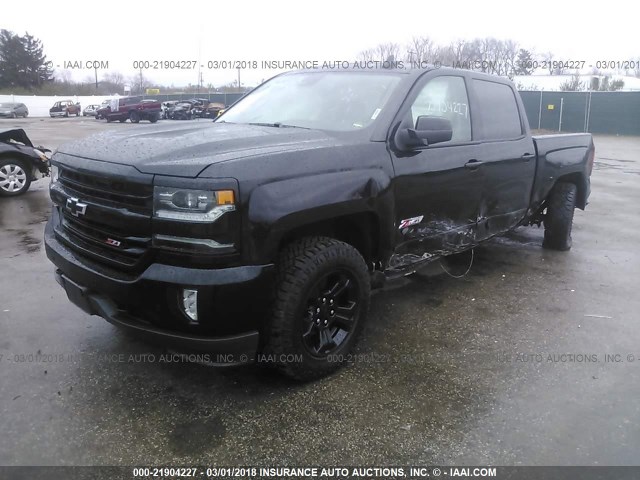 3GCUKSEC5HG513990 - 2017 CHEVROLET SILVERADO K1500 LTZ BLACK photo 2