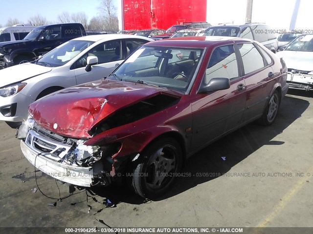 YS3DD58N2X2005680 - 1999 SAAB 9-3 S RED photo 2