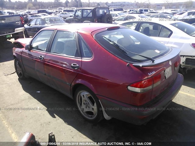 YS3DD58N2X2005680 - 1999 SAAB 9-3 S RED photo 3