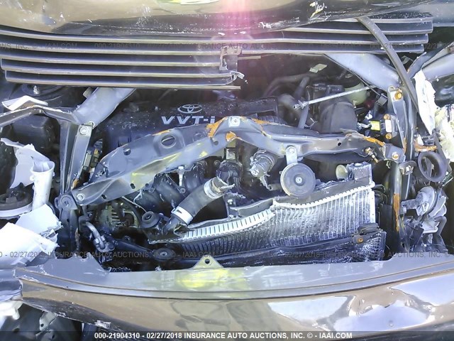 JTLKT324964085640 - 2006 TOYOTA SCION XB BLACK photo 10