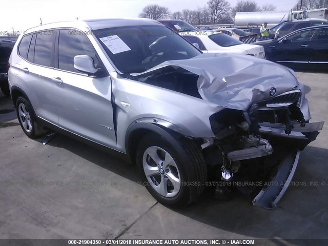 5UXWX5C57BL715237 - 2011 BMW X3 XDRIVE28I SILVER photo 1