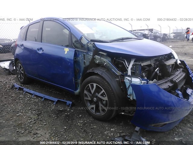 3N1CE2CP1GL371588 - 2016 NISSAN VERSA NOTE S/S PLUS/SV/SL/SR BLUE photo 1