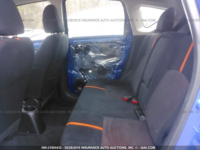 3N1CE2CP1GL371588 - 2016 NISSAN VERSA NOTE S/S PLUS/SV/SL/SR BLUE photo 8