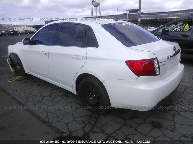 JF1GE6A60AH506488 - 2010 SUBARU IMPREZA 2.5I WHITE photo 3