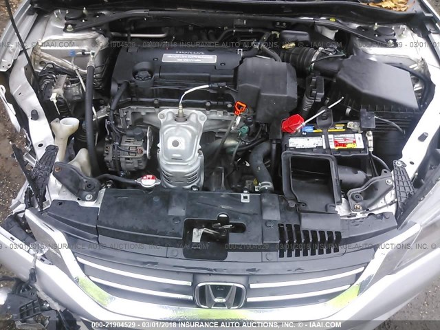 1HGCR2F5XDA218403 - 2013 HONDA ACCORD SPORT 银色 照片 10