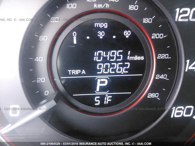 1HGCR2F5XDA218403 - 2013 HONDA ACCORD SPORT 银色 照片 7