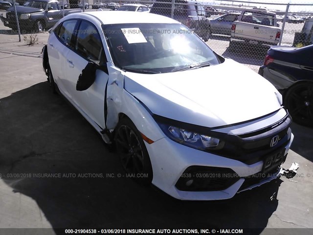 SHHFK7H40HU403542 - 2017 HONDA CIVIC SPORT 白色 照片 1
