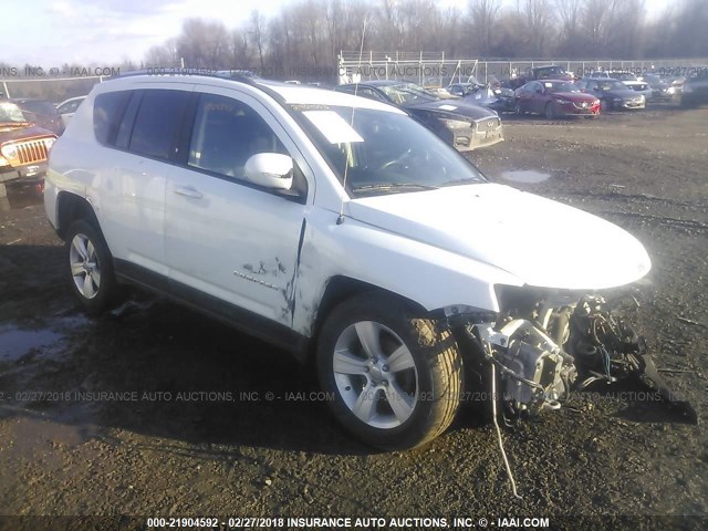 1C4NJDEB2FD120758 - 2015 JEEP COMPASS LATITUDE 白色 照片 1