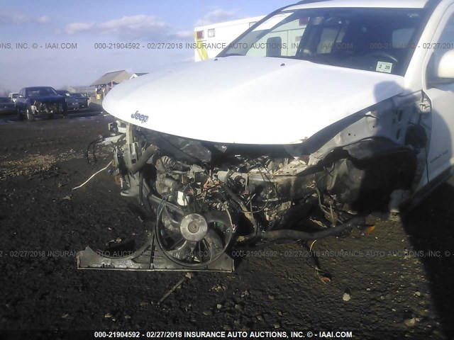 1C4NJDEB2FD120758 - 2015 JEEP COMPASS LATITUDE 白色 照片 6