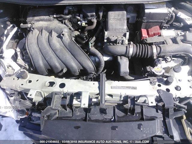 3N1CE2CP9GL370723 - 2016 NISSAN VERSA NOTE S/S PLUS/SV/SL/SR GRAY photo 10