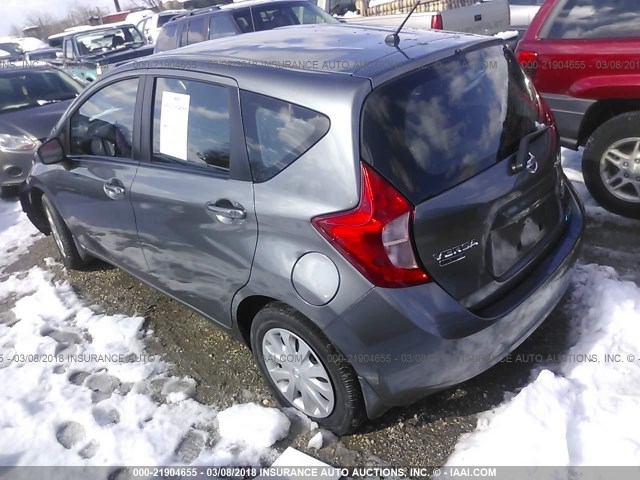 3N1CE2CP9GL370723 - 2016 NISSAN VERSA NOTE S/S PLUS/SV/SL/SR GRAY photo 3
