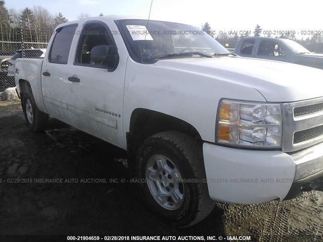 3GCEK23M79G233165 - 2009 CHEVROLET SILVERADO K1500 LT WHITE photo 6