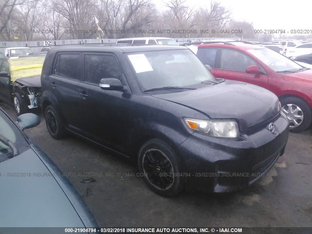 JTLZE4FEXB1121994 - 2011 TOYOTA SCION XB BLACK photo 1