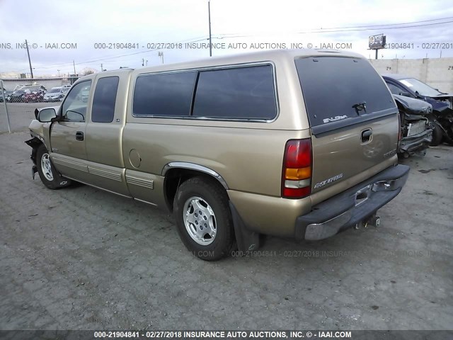 2GCEC19T0X1222813 - 1999 CHEVROLET SILVERADO C1500 GOLD photo 3