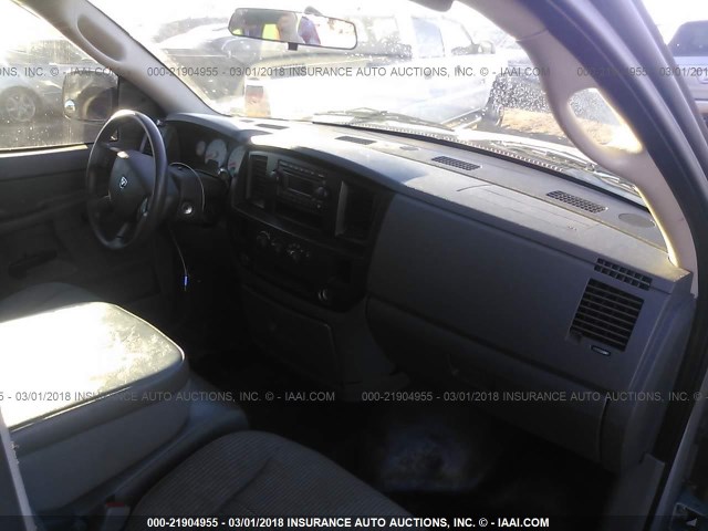 1D7HA16K18J201271 - 2008 DODGE RAM 1500 ST SILVER photo 5