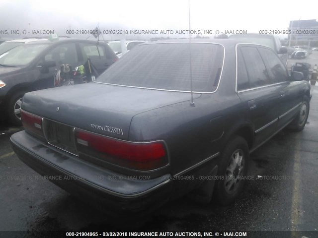 JT2MX83E0M0078280 - 1991 TOYOTA CRESSIDA LUXURY GRAY photo 4