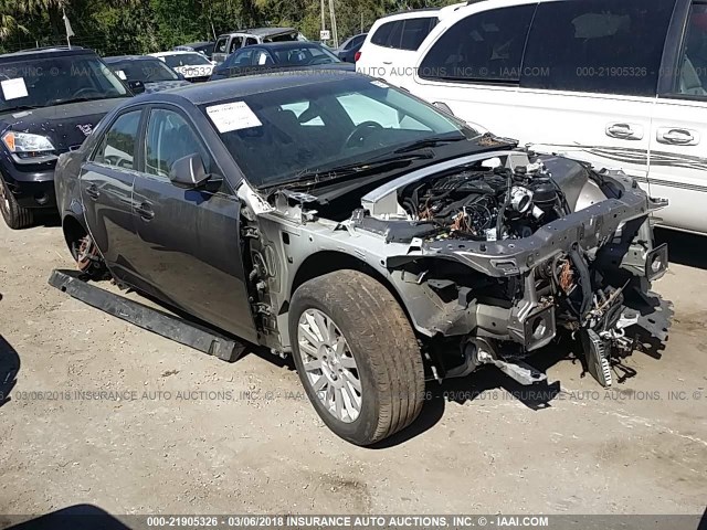 1G6DA5E54C0152547 - 2012 CADILLAC CTS GRAY photo 1