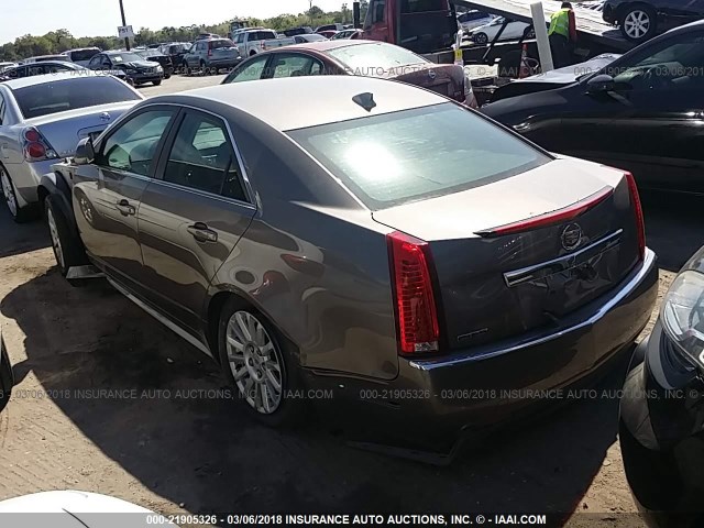 1G6DA5E54C0152547 - 2012 CADILLAC CTS GRAY photo 3