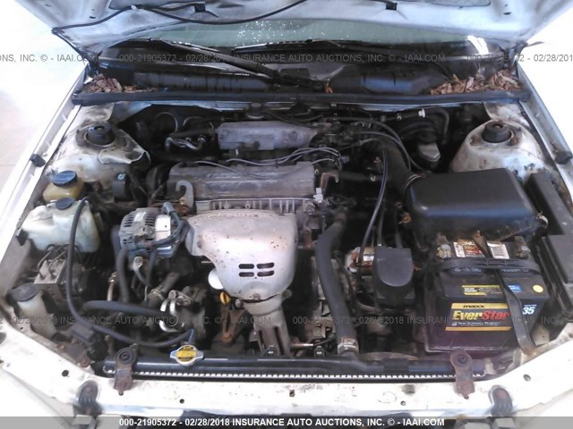 4T1BG22K6WU840876 - 1998 TOYOTA CAMRY CE/LE/XLE 白色 照片 10