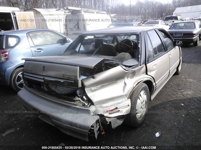 1G3WH52M4VF349814 - 1997 OLDSMOBILE CUTLASS SUPREME SL 棕色 照片 4