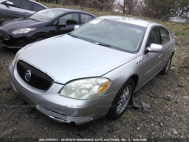 1G4HD572X6U138010 - 2006 BUICK LUCERNE CXL SILVER photo 2