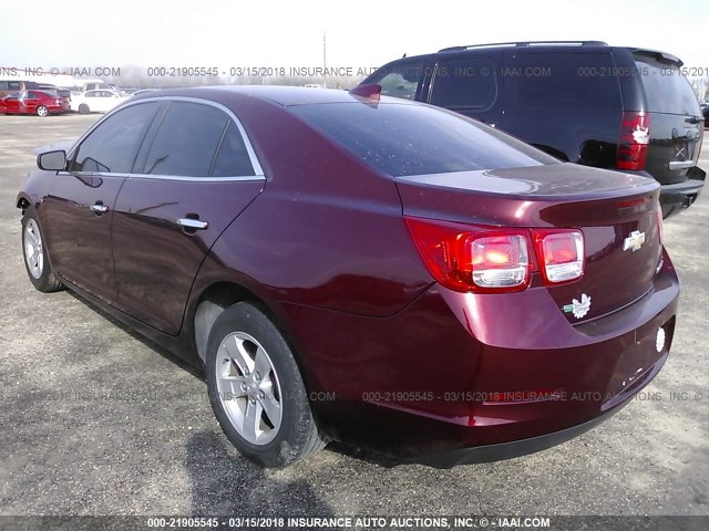 1G11C5SL0FF128527 - 2015 CHEVROLET MALIBU 1LT 栗色 照片 3