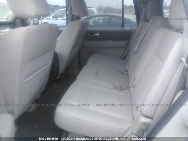 1FMJU1J5XBEF22497 - 2011 FORD EXPEDITION XLT/KING RANCH SILVER photo 8