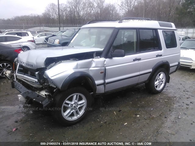 SALTW12422A770336 - 2002 LAND ROVER DISCOVERY II SE GRAY photo 2