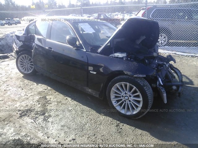 WBAPN7C58BF184357 - 2011 BMW 335 D BLACK photo 1