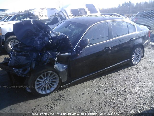 WBAPN7C58BF184357 - 2011 BMW 335 D BLACK photo 2