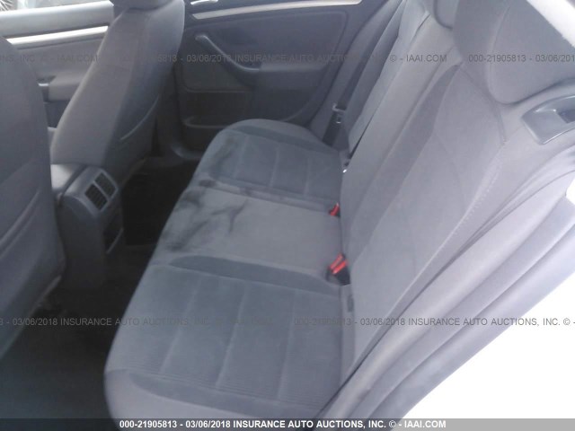 3VWJM71K08M080178 - 2008 VOLKSWAGEN JETTA S 银色 照片 8